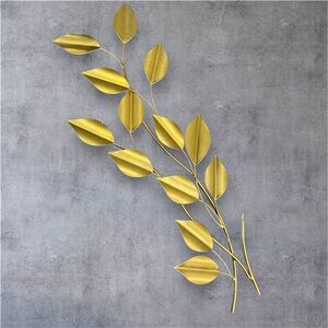 Elegant Gold Leaf Accent Piece